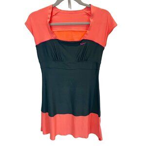 Nike Serena Williams 2009 French Open Tennis Dress Orange & Gray - Size Medium